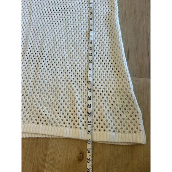 H&M Divided Tunic | Swim Coverup | Dress in cream SZ M - Picture 7 of 7